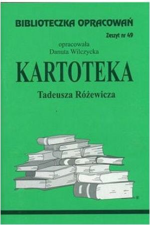 Biblioteczka opracowań nr 049 Kartoteka 1