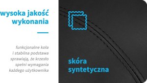 Activeshop Krzesło kosmetyczne Azzurro Special 152 czarne 15