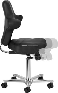 Activeshop Krzesło kosmetyczne Azzurro Special 152 czarne 5