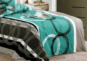 Elway Pościel 160 x 200 3cz Satyna Bawełniana Elway 4994 4