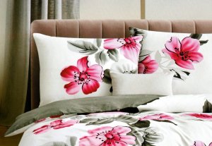 Elway Pościel 160 x 200 3cz Satyna Bawełniana Elway 5044 3