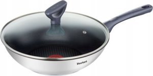 Patelnia Tefal Tefal G7309955 Daily Cook Wok pan with lid, 28 cm, Grey 16