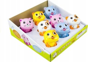 LeanToys Zwierzątka Nakręcane Kotki Chodzą Ruszają Ogonem LEAN Toys 6