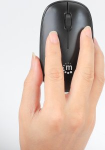 Mysz Manhattan Manhattan MW3050 myszka Uniwersalne Oburęczny Optyczny 1200 DPI 6