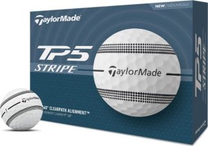 Taylor Made Piłki golfowe TAYLOR MADE TP5 Stripe, model 2024 (białe, 12 szt.) 1