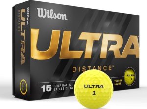 Wilson Piłki golfowe Wilson ULTRA Distance (żółte, model 2023), 15 szt. 1