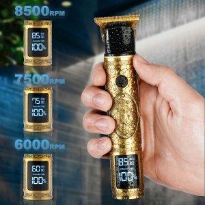 Maszynka do włosów Berdsen Maszynka do strzyżenia włosów Berdsen BD-261 złota Lew 12