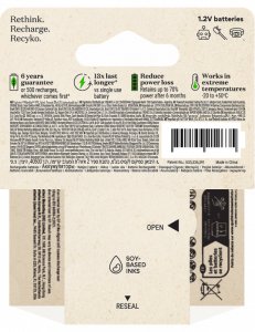 GP GP Batteries 201242 bateria do użytku domowego Bateria do ponownego naładowania AAA Niklowo-metalowo-wodorkowa (NiMH) 3