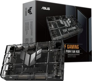 Asus Kontroler wentylatora TUF Gaming ARGB PWM Fan Hub 6