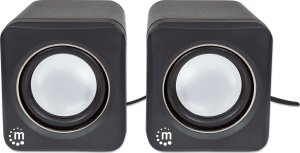 Głośniki komputerowe Manhattan Manhattan 2600 zestaw głośników PC/Laptop Czarny 3 W 3