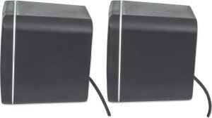 Głośniki komputerowe Manhattan Manhattan 2600 zestaw głośników PC/Laptop Czarny 3 W 4