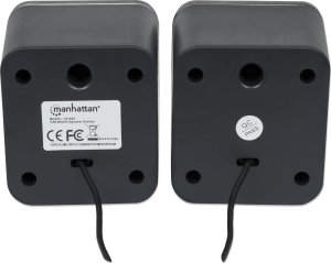 Głośniki komputerowe Manhattan Manhattan 2600 zestaw głośników PC/Laptop Czarny 3 W 5