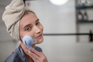 Humanas Magna Wave Szczoteczka soniczna z funkcją magnetoterapii niebieska 7