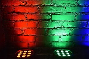 LIGHT4ME ML LIGHT4ME LED PAR 9X10W MKII RGBW pilot IR 5