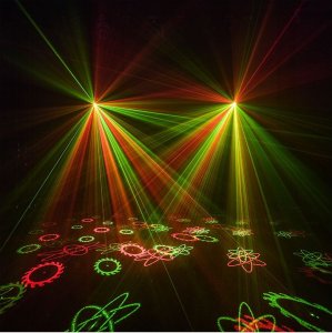 LIGHT4ME ML LIGHT4ME OCTALED efekt świetlny disco RGBWA flower 3