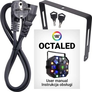 LIGHT4ME ML LIGHT4ME OCTALED efekt świetlny disco RGBWA flower 9