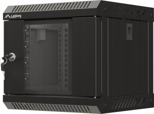 Lanberg ML SZAFA INSTALACYJNA RACK WISZĄCA 10" 6U 300X300 SZARA DRZWI PRZESZKLONE LANBERG (FLAT PACK) 4
