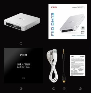 Odtwarzacz CD FiiO FiiO DM13 BT - silver - Przenośny odtwarzacz CD z Bluetooth 10