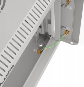 Lanberg ML SZAFA INSTALACYJNA RACK WISZĄCA 10" 4U 300X300 SZARA DRZWI PRZESZKLONE LANBERG (FLAT PACK) 9