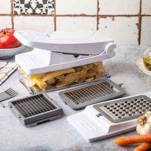 Rozdrabniacz KingHoff SZATKOWNICA DO WARZYW Z WYMIENNYMI OSTRZAMI KH-1873 13