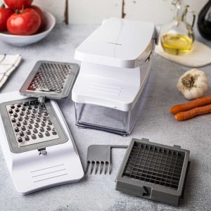 Rozdrabniacz KingHoff SZATKOWNICA DO WARZYW Z WYMIENNYMI OSTRZAMI KH-1873 14