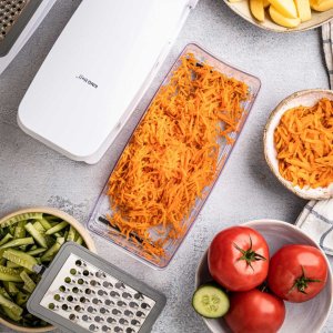 Rozdrabniacz KingHoff SZATKOWNICA DO WARZYW Z WYMIENNYMI OSTRZAMI KH-1873 15