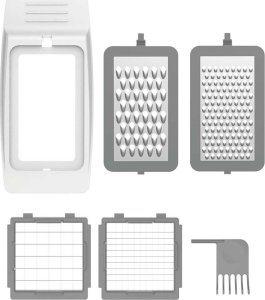 Rozdrabniacz KingHoff SZATKOWNICA DO WARZYW Z WYMIENNYMI OSTRZAMI KH-1873 3