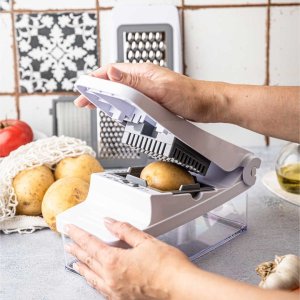 Rozdrabniacz KingHoff SZATKOWNICA DO WARZYW Z WYMIENNYMI OSTRZAMI KH-1873 7