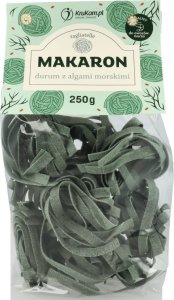 KruKam Makaron durum z algami morskimi tagliatelle 250g 1