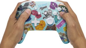 Pad PowerA SWITCH Pad bezprzewodowy Enhanced Fortnite Sticker Mania 7