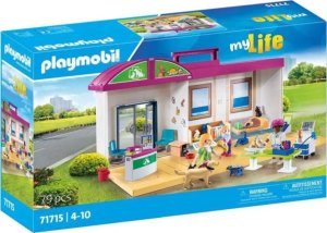 Playmobil Playmobil klocki przenoŚna klinika dla zwierzĄt 71715 d 1