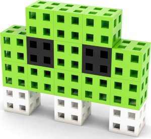 Meli Zestaw klocków konstrukcyjnych - Meli Cube 50 el. 7