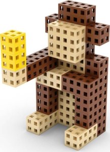 Meli Zestaw klocków konstrukcyjnych - Meli Cube 50 el. 9