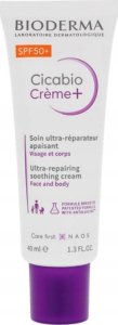 Bioderma Bioderma Cicabio Creme+ Krem łagodząco-odbudowujący SPF 50+, 40 ml 3