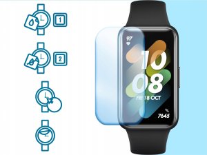 Hello Case 2-PAK Szkło Hybrydowe do Huawei Band 7 (Szybka, Szkiełko, Ochronne) 4