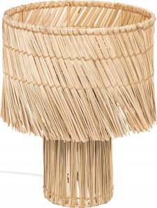 Atmosphera Lampa stołowa boho z trzciny YONI, 34 cm 1