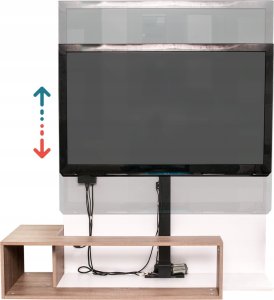 Sabaj Elektryczny podnośnik do telewizora regulowany K-2 z głowicą rotacyjną Rotating Lift K-1 WINDA TV Maksymalna przekątna ekranu 50" Maksymalna waga telewizora 50kg 2