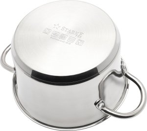 Starke pro Zestaw garnków nierdzewnych na indukcję Sintesi 10 elementów 14