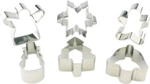 Verk Forma do pieczenia 6 sztuk foremek świąteczne do pierników zestaw stalowe Forma do pieczenia 6 sztuk foremek świąteczne do pierników zestaw stalowe 4
