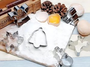 Verk Forma do pieczenia 6 sztuk foremek świąteczne do pierników zestaw stalowe Forma do pieczenia 6 sztuk foremek świąteczne do pierników zestaw stalowe 5