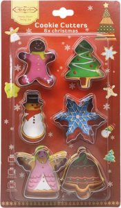Verk Forma do pieczenia 6 sztuk foremek świąteczne do pierników zestaw stalowe Forma do pieczenia 6 sztuk foremek świąteczne do pierników zestaw stalowe 7
