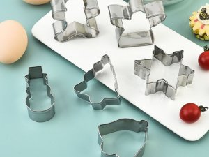 Verk Forma do pieczenia 6 sztuk foremek świąteczne do pierników zestaw stalowe Forma do pieczenia 6 sztuk foremek świąteczne do pierników zestaw stalowe 10