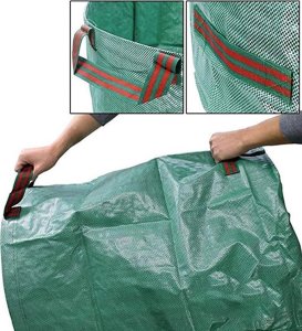 Verk Worek ogrodowy torba ogrodowa pojemnik kosz na liście trawe 120l mocny duży Worek ogrodowy torba ogrodowa pojemnik kosz na liście trawe 120l mocny duży 6