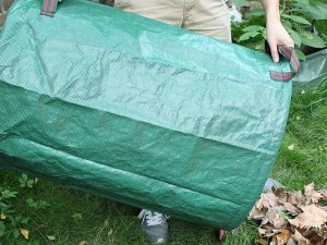 Verk Worek ogrodowy torba ogrodowa pojemnik kosz na liście trawe 120l mocny duży Worek ogrodowy torba ogrodowa pojemnik kosz na liście trawe 120l mocny duży 9