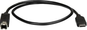 Kabel USB StarTech USB-C - USB-B 0.5 m Czarny (USB2CB50CM) 3