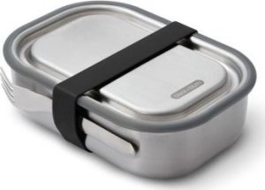 Black & Blum Lunchbox stalowy L, czarny / BLACK+BLUM 1