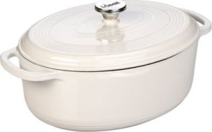 Lodge Garnek żeliwny emaliowany 6.6L Oyster / Lodge 1