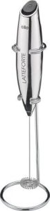 Cilio Spieniacz do mleka na stojaku, 23 cm, metaliczny błyszczący / Cilio 1