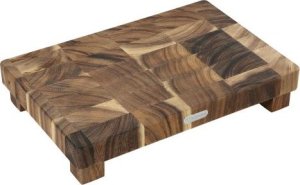 Deska do krojenia Zassenhaus Blok do krojenia typu end grain, drewno akacji, 45 x 30 x 8,5 cm / Zassenhaus 1