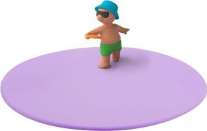 Lurch Pokrywka silikonowa, frisbee, śred. 10,5 cm / Lurch 1